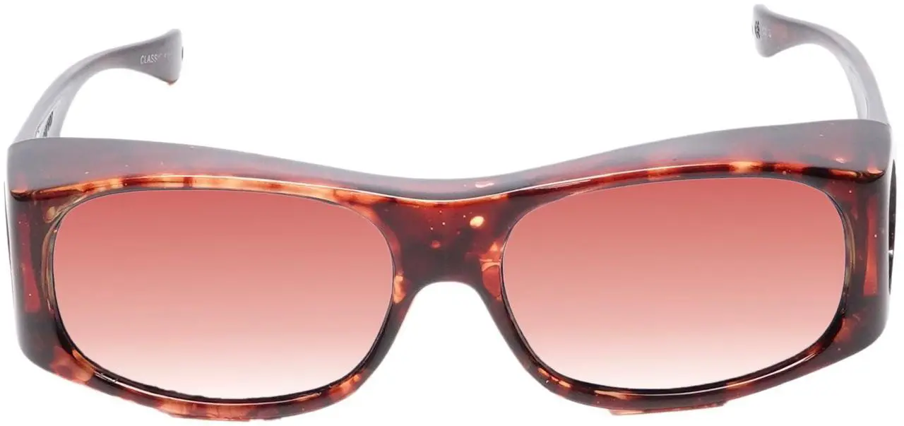 Alt view image 2 of 5 - Medspex Fl012 Color Therapy Mood Glasses Tortoise Havana/Red Photophobia Blue Light Sensitivity Chromotherapy Chakra Healing