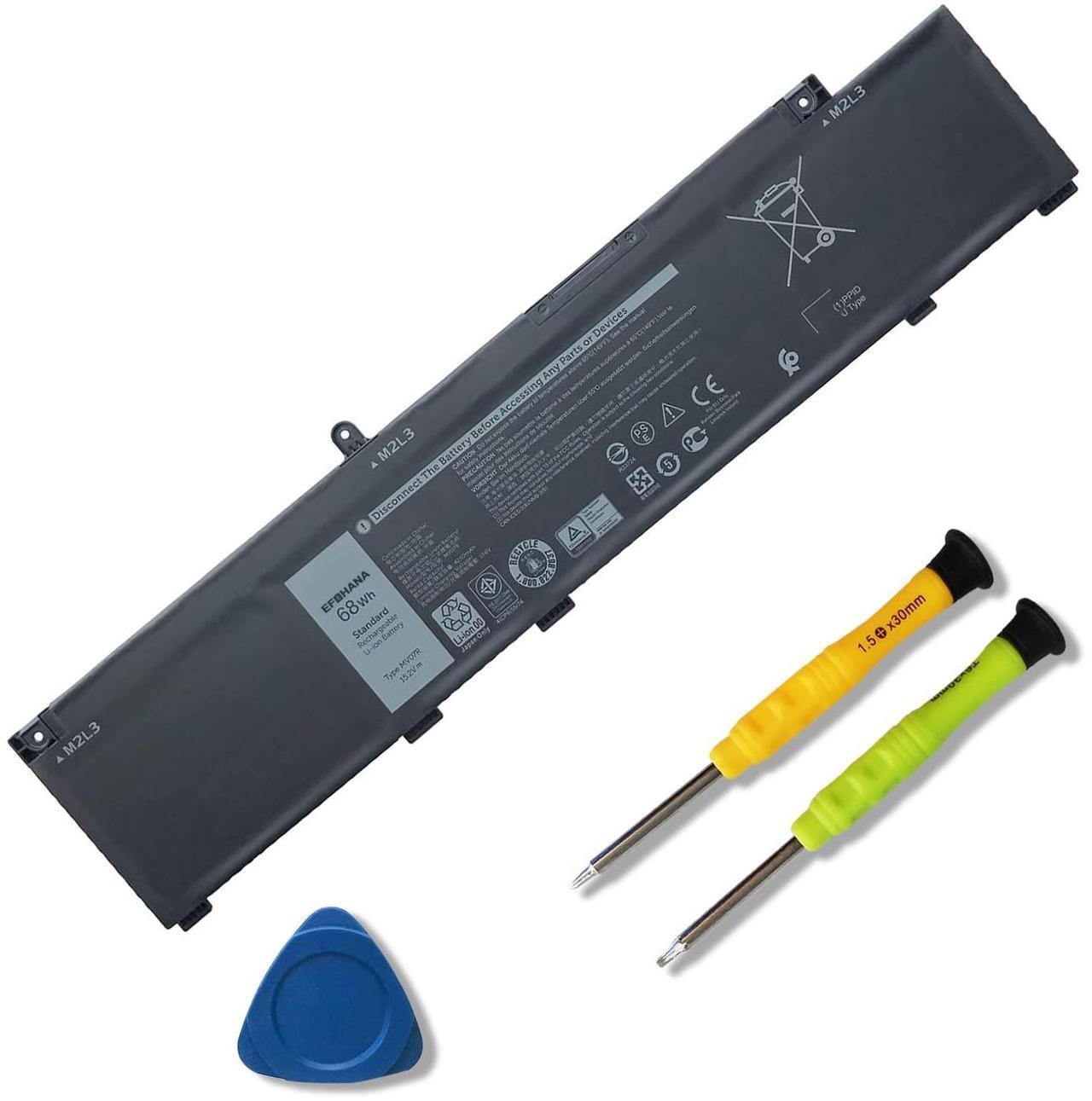 Main image of EFOHANA MV07R Laptop Battery Replacement for Dell G3 3590 3790 G5 5590 5500 5505 SE G7 7590 7790 Series Notebook 0JJRRD JJRRD 15.2V 68Wh 4250mAh