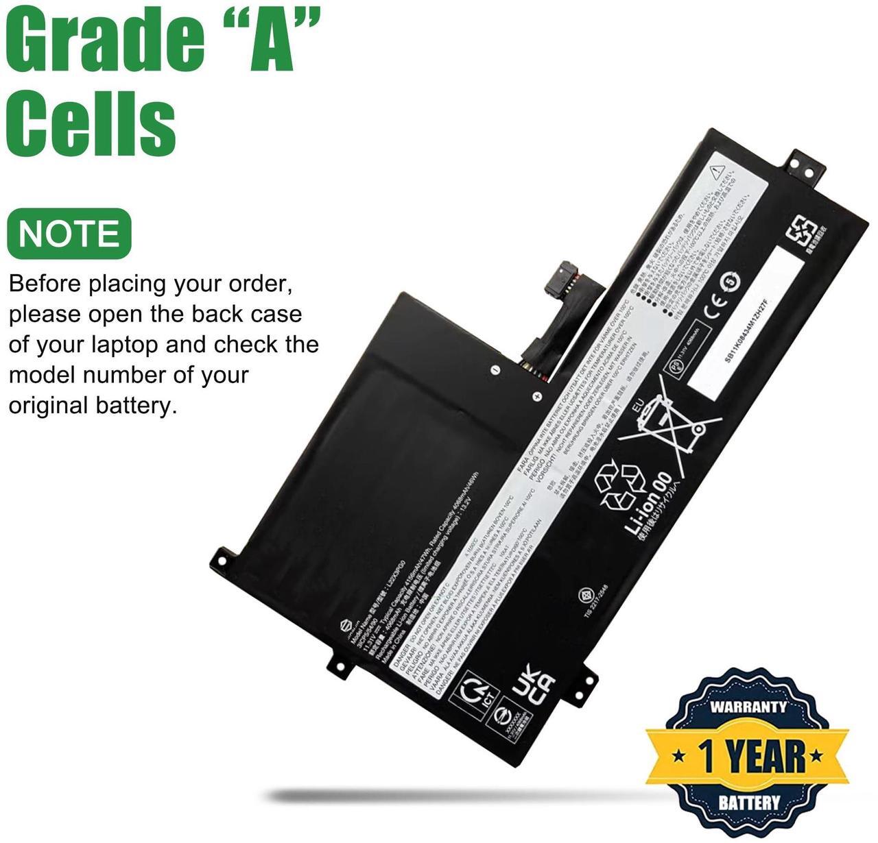 Alt view image 3 of 5 - JIAZIJIA L22X3PG0 Laptop Battery Replacement for Lenovo IdeaPad Flex 3 Chrome 12IAN8 100e Chromebook Gen 4 Series SB11K08434 5B11K08435 L22M3PG0 SB11K08429 L22B3PG0 L22C3PG0 L22D3PG0 11.31V 47Wh