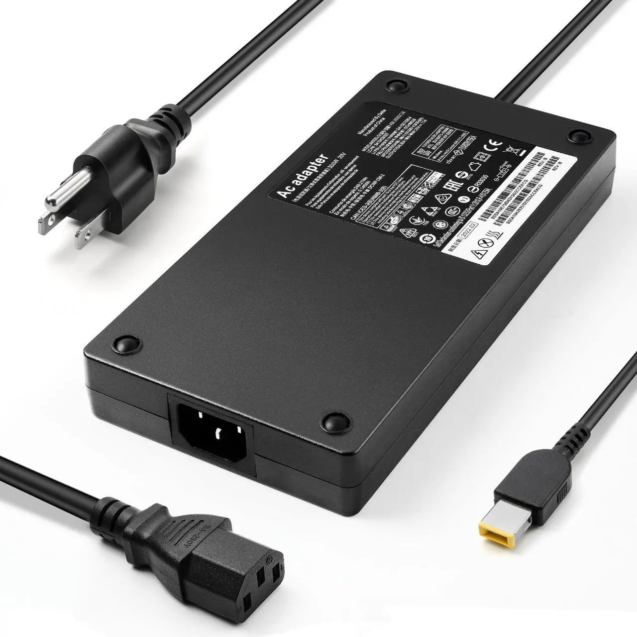 Main image of 300W AC Charger for Lenovo Legion 5 Charger, Slim 300W AC Adapter GX21F23045, Legion 5 5i 5P 7 C7 S7 Y540 Y545 Y740 ADL300SDC3A Lenovo Power Supply