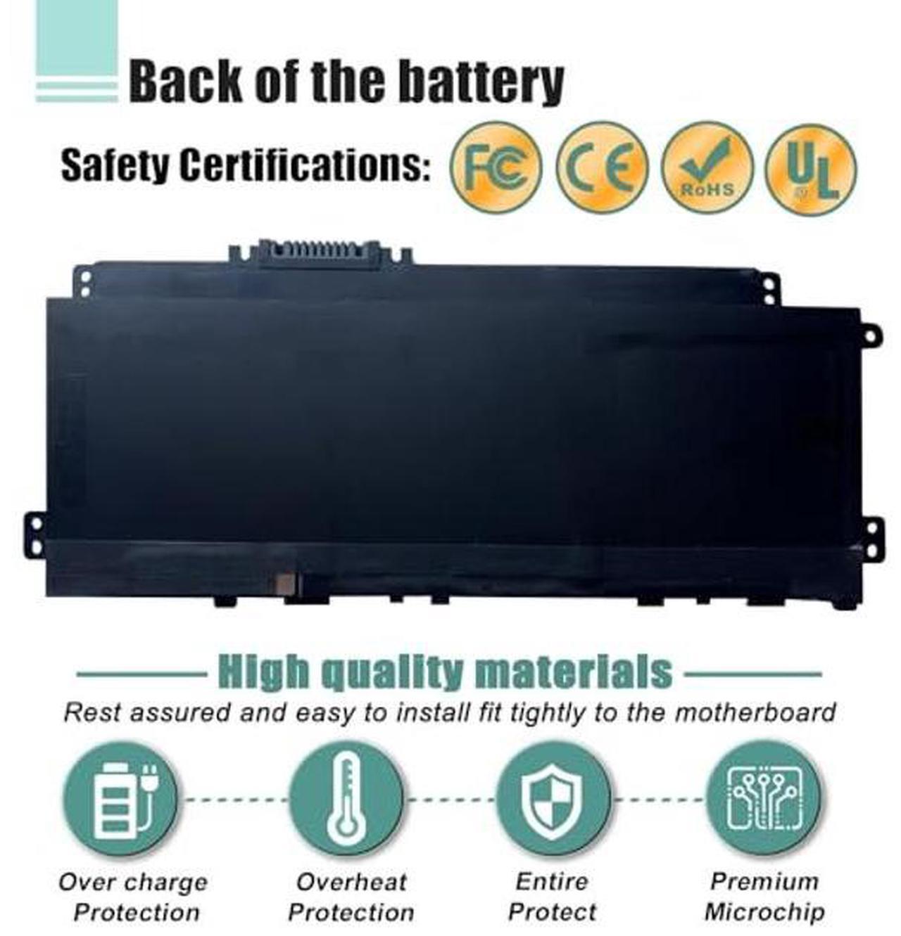 Alt view image 5 of 5 - PV03XL PP03XL Battery for HP Pavilion x360 14M-DW 14-DV 14-DW 13-BB 14-DK 15-EH Series 14m-dw0xxx dw0023dx dw1023dx dw1013dx dw0013dx dw1033dx 14-dv0xxx dw0xxx dw1xxx 13-bb0xxx L83388-421 L83393-005