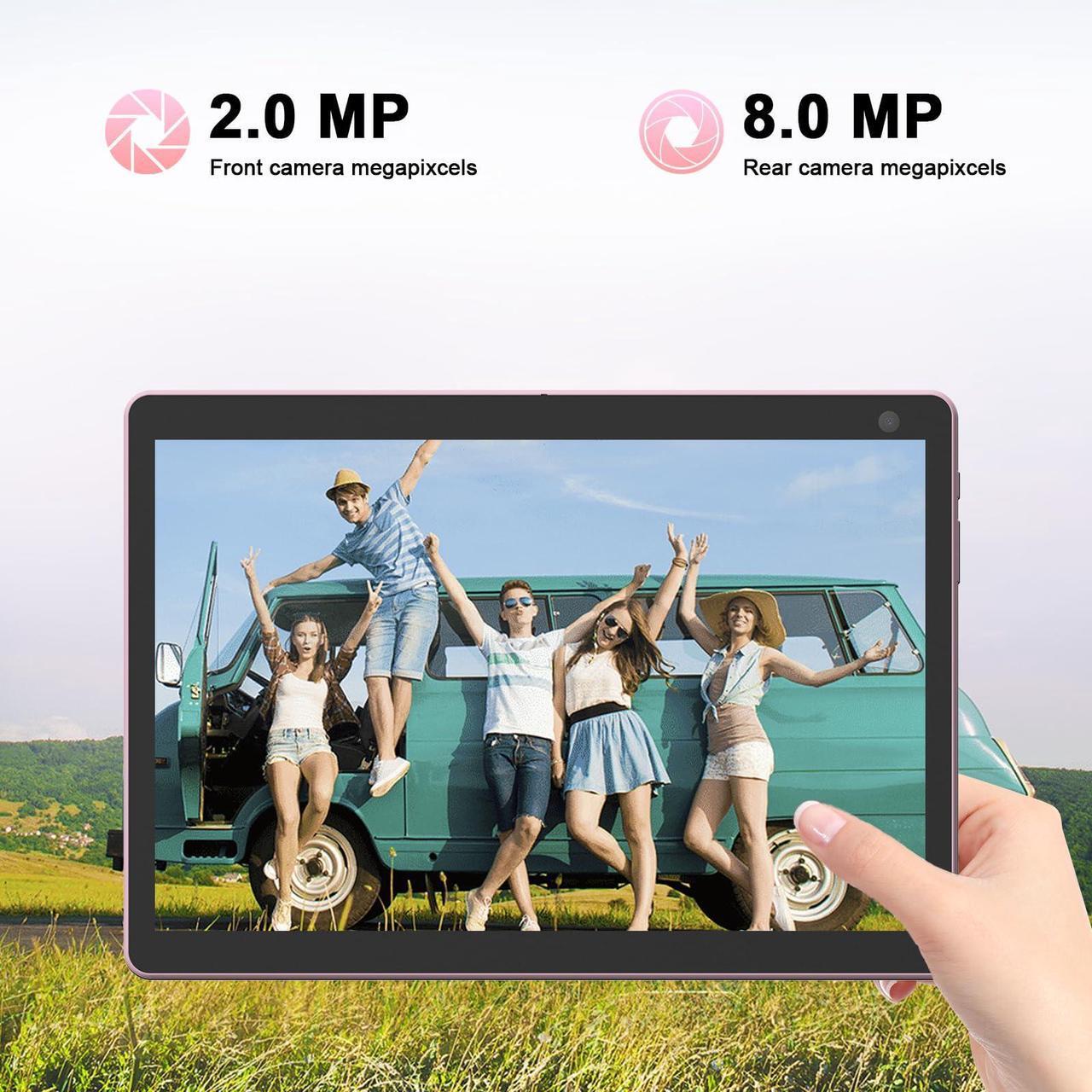 Alt view image 4 of 5 - Tablet Android 14, Tablets 10 inch, 6GB RAM 32GB ROM Computer Tablet Support 1TB Expand, 1280x800 IPS Screen, 2MP+8MP Dual Camera, WiFi, Bluetooth, 6000mAh, Google GMS Certified Tableta