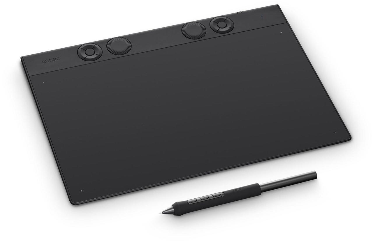 Alt view image 2 of 5 - Wacom Intuos Pro Medium Bluetooth Professional Graphic Drawing Tablet with Pro Pen 3, Compatible with Mac, Windows - 2025 Edition