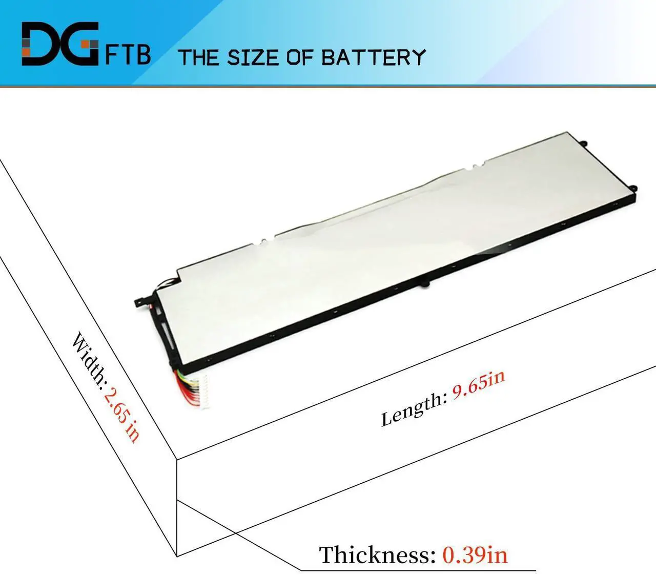 Alt view image 3 of 5 - RC30-0281 Laptop battery for Razer Blade Stealth 13.3" 2018 2019 2020 i7-8565U 1065G7 RZ09-0281 RZ09-02810 RZ09-02812 RZ09-0310 RZ09-02810E71 RZ09-02812E71 RZ09-02812E52-R3U1 RZ09-03102E52 53.1Wh