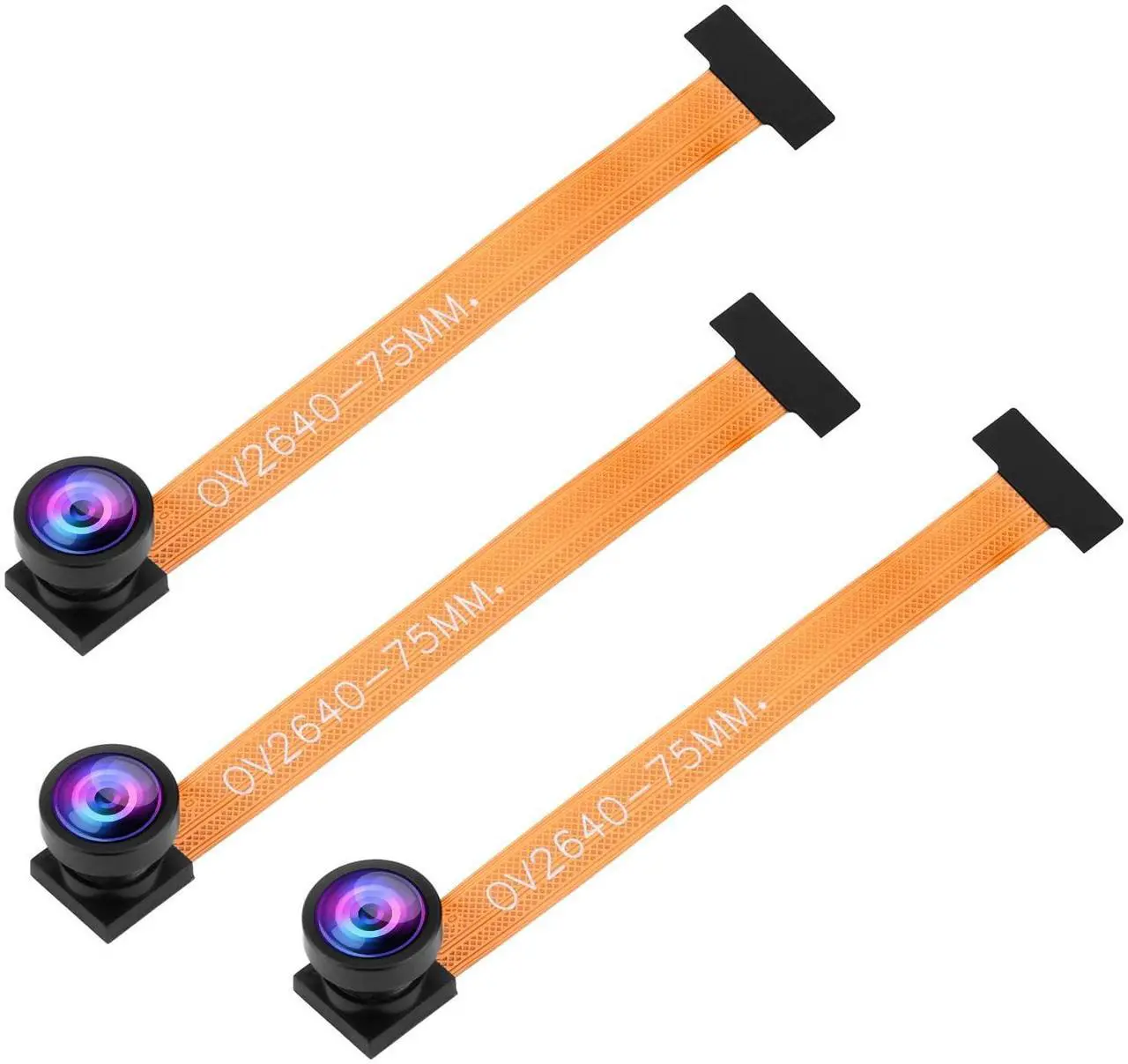 Alt view image 2 of 5 - FORIOT 3Pcs OV2640 Camera Module and 2Pcs ESP32-CAM-MB Development Board ESP32 Wi-Fi BT Board with 2MP OV2640 Camera Module Type-C to Serial Port CH340G 8MB PSRAM Dual Module