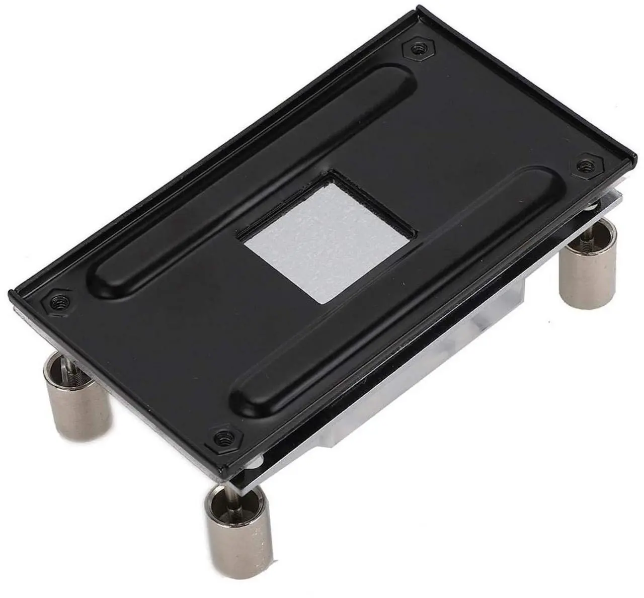 Alt view image 2 of 5 - Water Cooling Block, Anti-oxidization Technology Computer CPU Water Cooling Block Waterblock Copper Base with Micro Channel for AM2 / AM2+ / AM3 / AM3+ / AM4 / FM2+ CPU