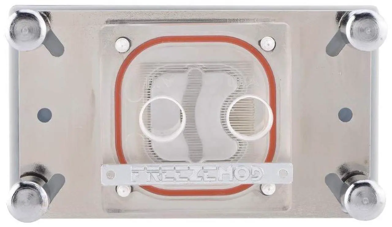 Alt view image 3 of 5 - Water Cooling Block, Anti-oxidization Technology Computer CPU Water Cooling Block Waterblock Copper Base with Micro Channel for AM2 / AM2+ / AM3 / AM3+ / AM4 / FM2+ CPU