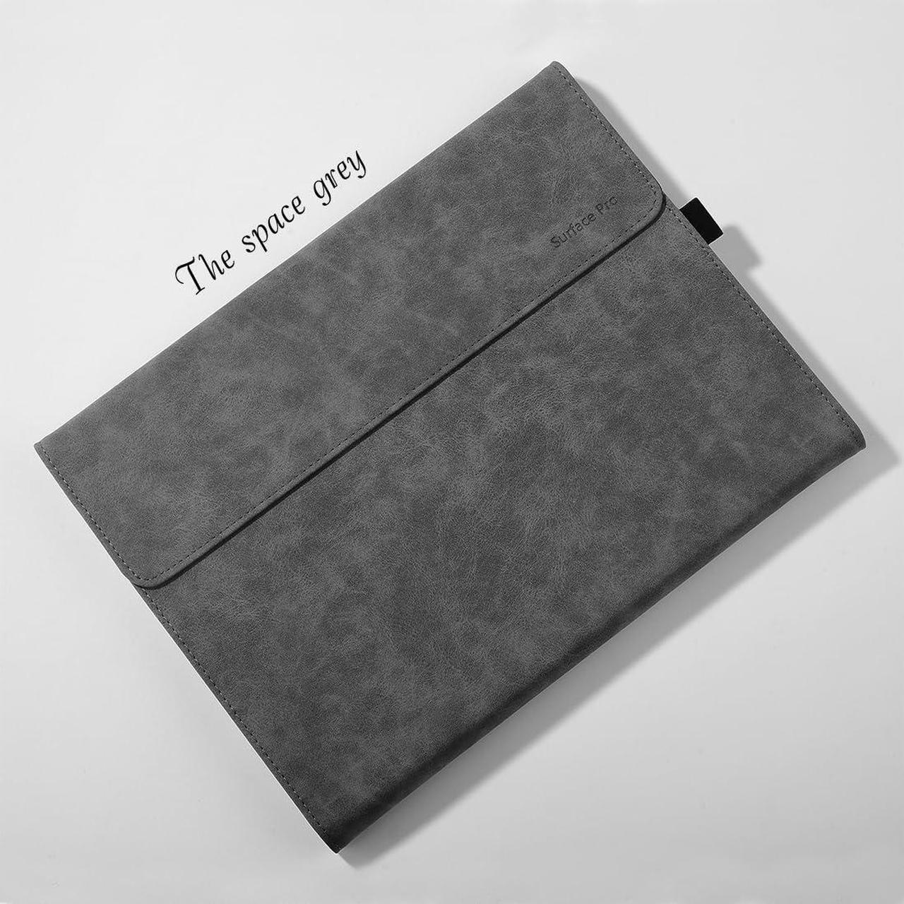Alt view image 3 of 5 - xisiciao Protective Case for Microsoft Surface Pro 9/10/ 11th Edition AI PC 2024 13" Shell Compatible with Keyboard Cover Ultral Thin & Light Heat Dissipation Design (Grey)