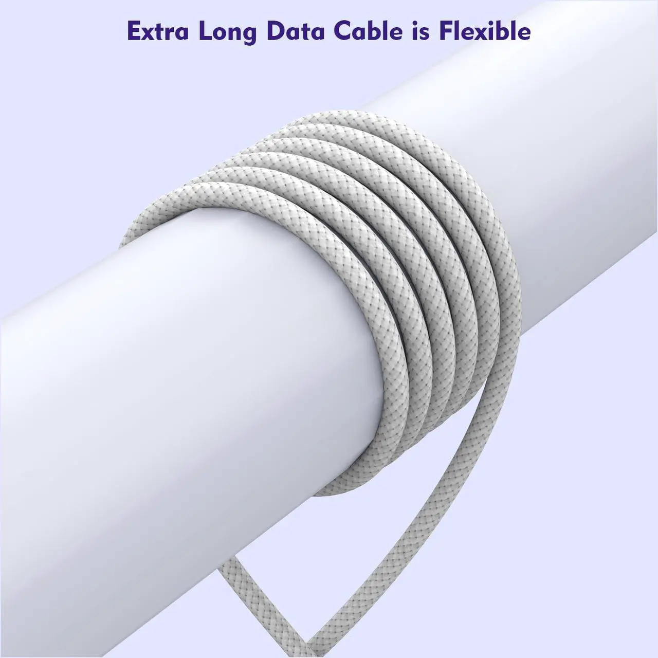 Alt view image 4 of 5 - [3 Pack]Long 10FT iPhone 16 15 Charger 20W Fast Wall Charger Block,10Foot USB C to C Braided Woven Cable Fast Charging for iPhone 16/16 Pro/16 Pro Max/16 Plus/iPhone 15/15 Pro/15 Pro Max/iPad 12.9 Pro