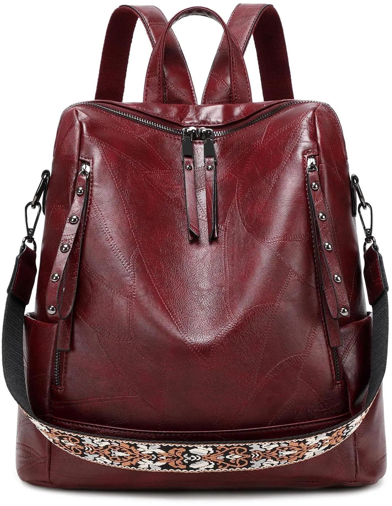 Main image of sqlp Fashion Backpack Purse for Women Vegan Leather Travel Back Pack Womens Designer Shoulder Bags