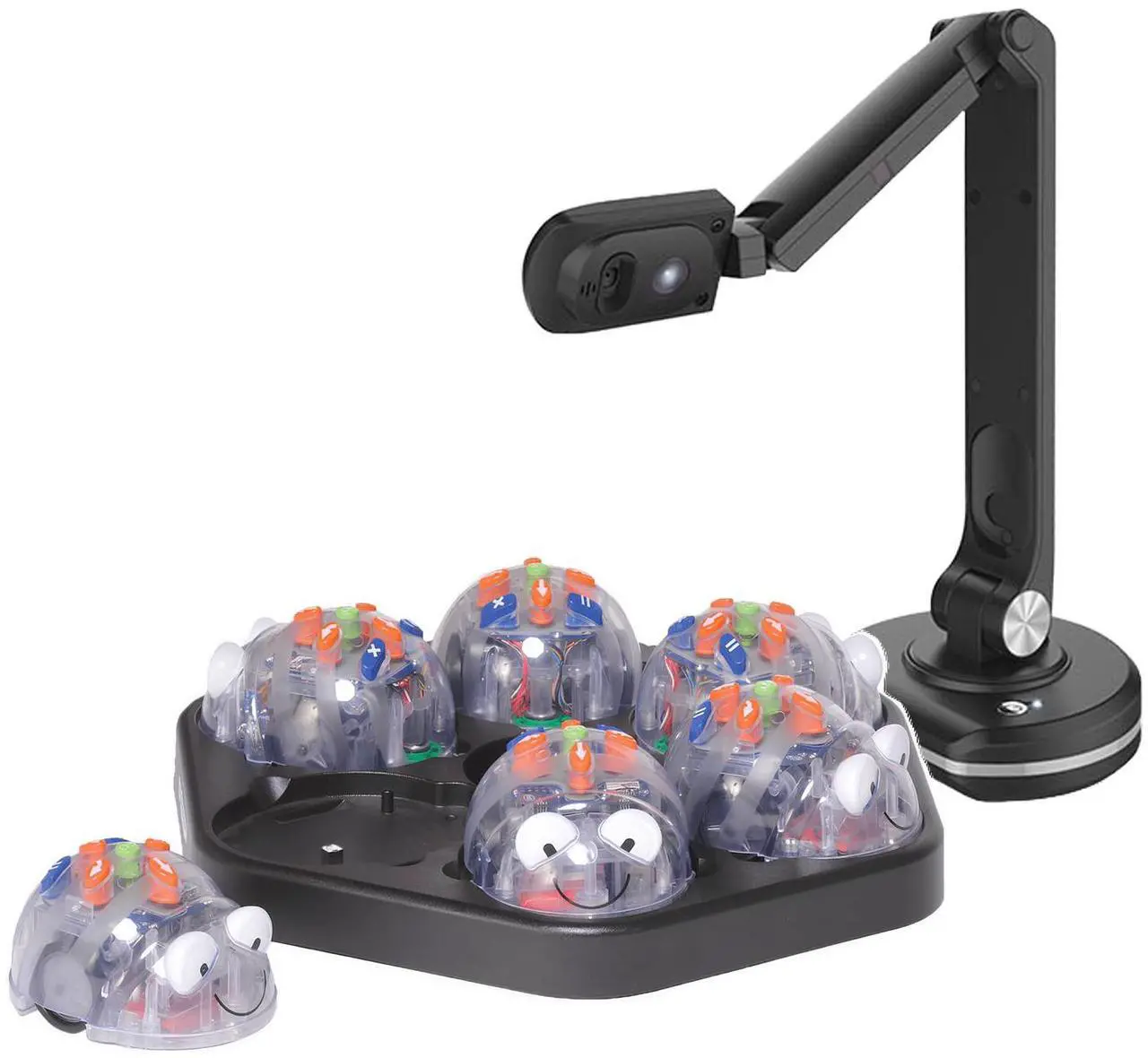 Main image of Blue-Bot Coding Robot Toy Classroom Pack with Docking Station & FREE Joyusing V500S 8MP Document Camera, STEM Educational Programming Classroom & Online Teaching Learning Robotics for Kids 3+ years