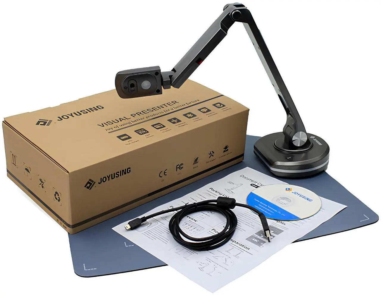 Alt view image 3 of 7 - Blue-Bot Coding Robot Toy Classroom Pack with Docking Station & FREE Joyusing V500S 8MP Document Camera, STEM Educational Programming Classroom & Online Teaching Learning Robotics for Kids 3+ years