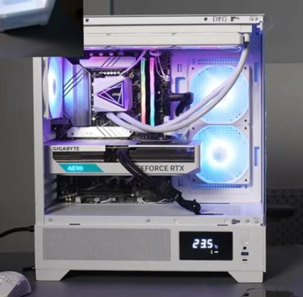 Alt view image 5 of 6 - FPS Grim Reaper Hall of Tech Gaming PC Ryzen 7 9800X3D 4.7 GHz (5.2 GHz Turbo), NVIDIA RTX 5090 32GB, 2TB Gen4 NVMe SSD, 32GB DDR5 RAM 6000 RGB, 360mm ARGB AIO , Wi-Fi, Win 11