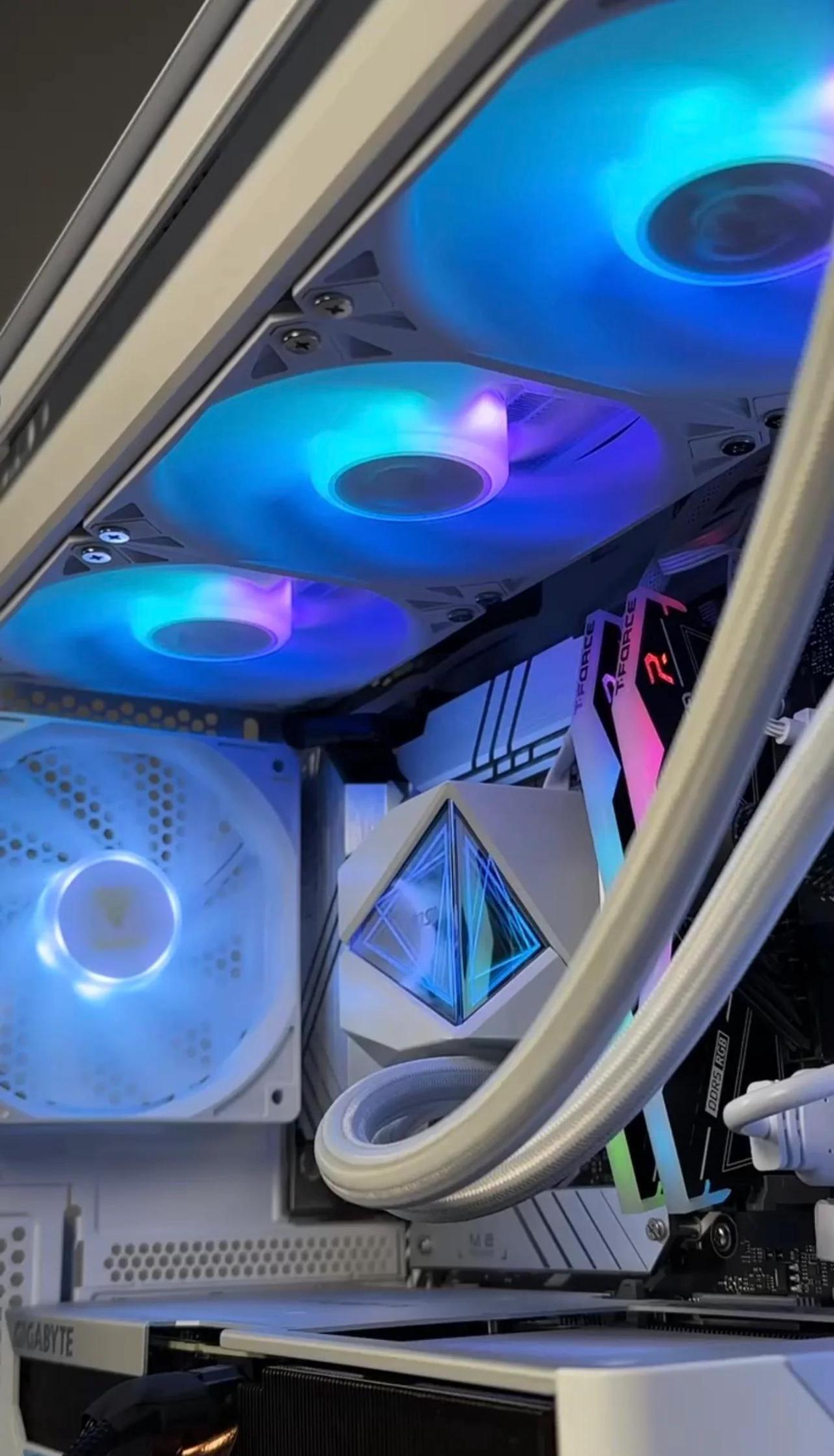 Alt view image 6 of 6 - FPS Grim Reaper Hall of Tech Gaming PC Ryzen 7 9800X3D 4.7 GHz (5.2 GHz Turbo), NVIDIA RTX 5090 32GB, 2TB Gen4 NVMe SSD, 32GB DDR5 RAM 6000 RGB, 360mm ARGB AIO , Wi-Fi, Win 11