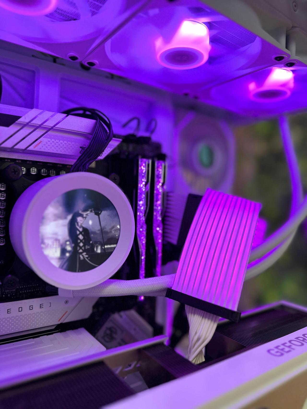 Alt view image 5 of 5 - Polar Bear Hall of Tech Gaming PC Ultra 9 285K 3.7 GHz(5.7 GHz Turbo), NVIDIA RTX 5090 32GB, 4TB Gen4 NVMe SSD, 64GB DDR5 RAM 6000 RGB, 360mm ARGB AIO , Wi-Fi, Win 11