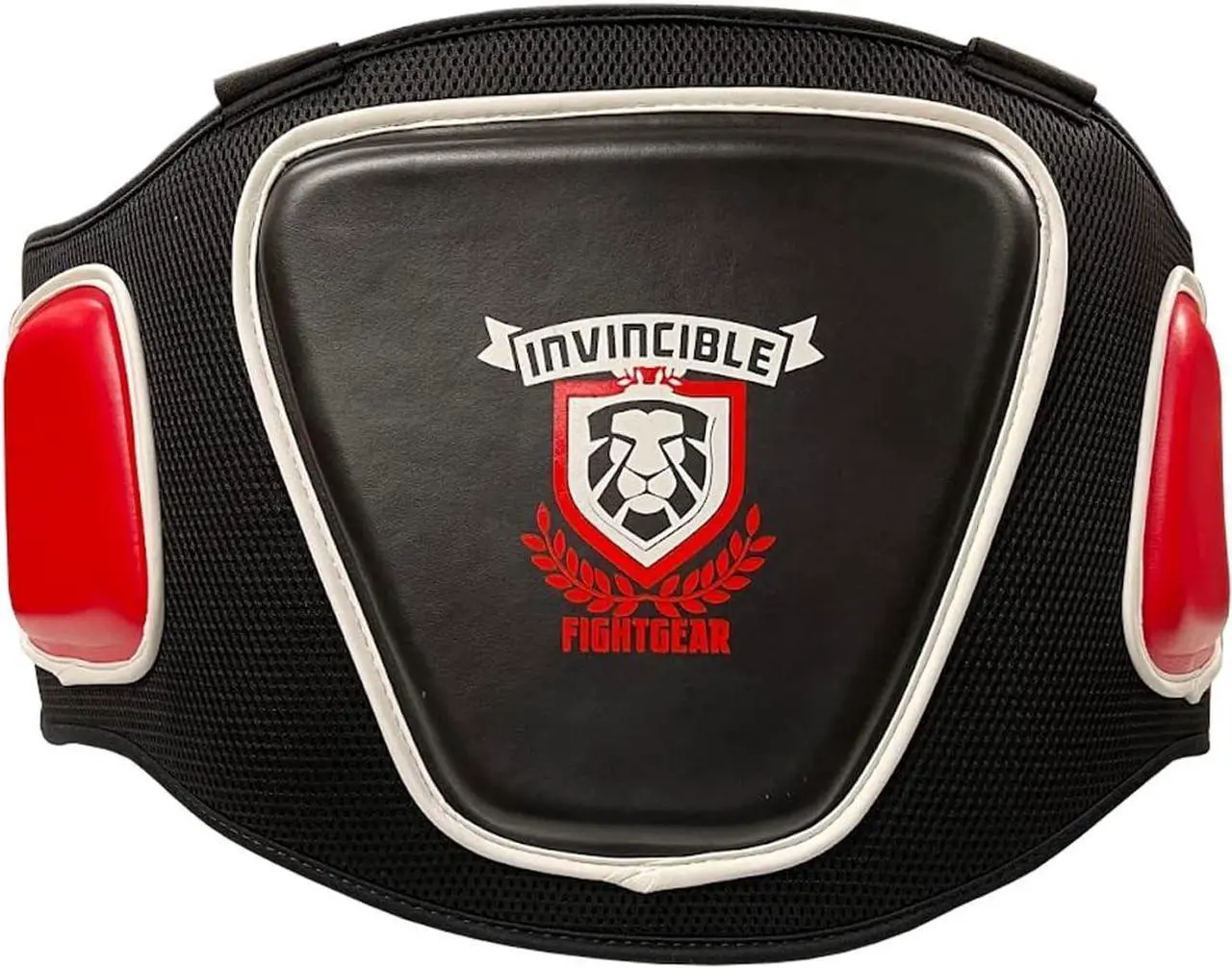 Alt view image 5 of 5 - Invincible Fight Gear Airflow Body Protector Heavy Hitter: Ultimate Chest Guard for Boxing, MMA, Kickboxing, Muay Thai - Coaching/Training, Black
