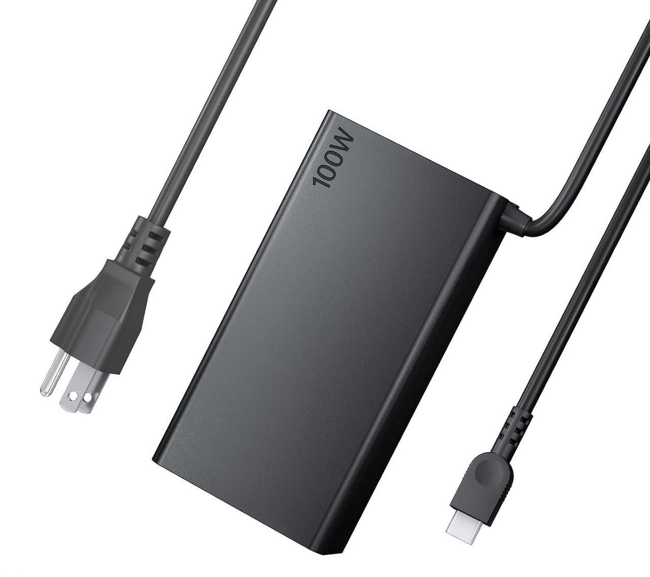 Main image of Energizewiz 100W USB C Charger for Lenovo Yoga 9 9i 7 7i ThinkBook 15 16 Yoga Slim 7 Pro ldeapad 5 Pro16 ADL100YLC3A ADL100YDC3A SA11D52396 GX21J75543 5A11J62105 ThinkBook Yoga IdeaPad Type C