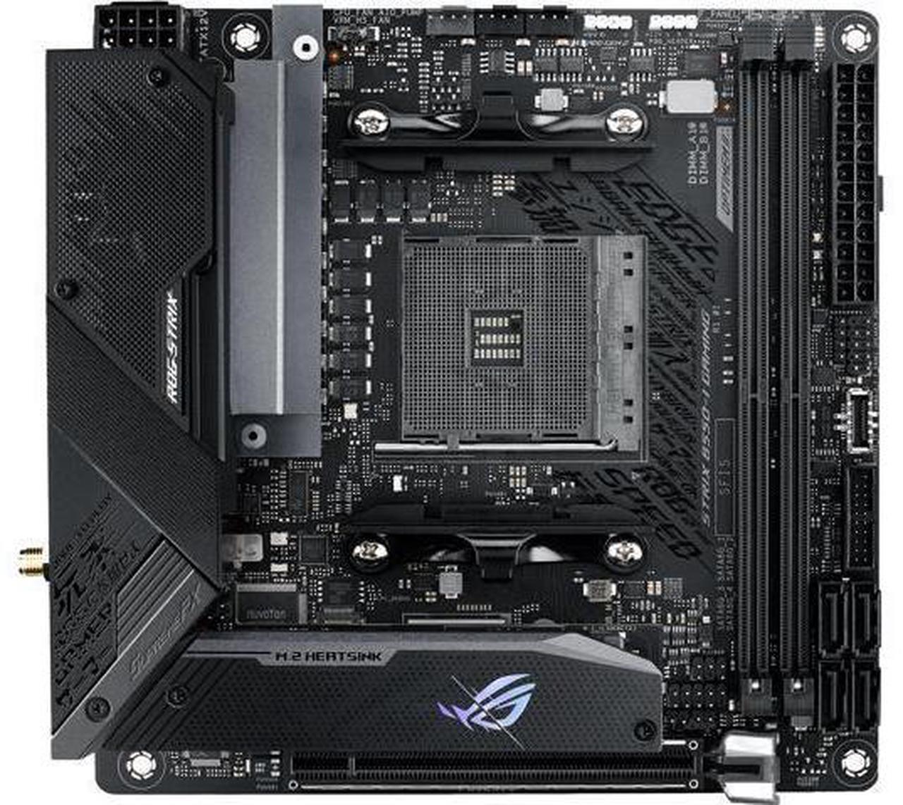 Alt view image 9 of 14 - ASUS ROG STRIX B550-I GAMING AM4 AMD B550 SATA 6Gb/s Mini ITX AMD Motherboard