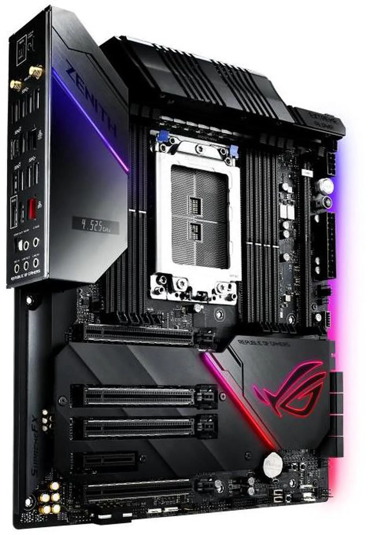 Alt view image 2 of 4 - ASUS ROG Zenith Extreme Alpha X399 HEDT Gaming Motherboard AMD Threadripper 2 (TR4) EATX DDR4 M.2 10G LAN USB 3.1 Gen2