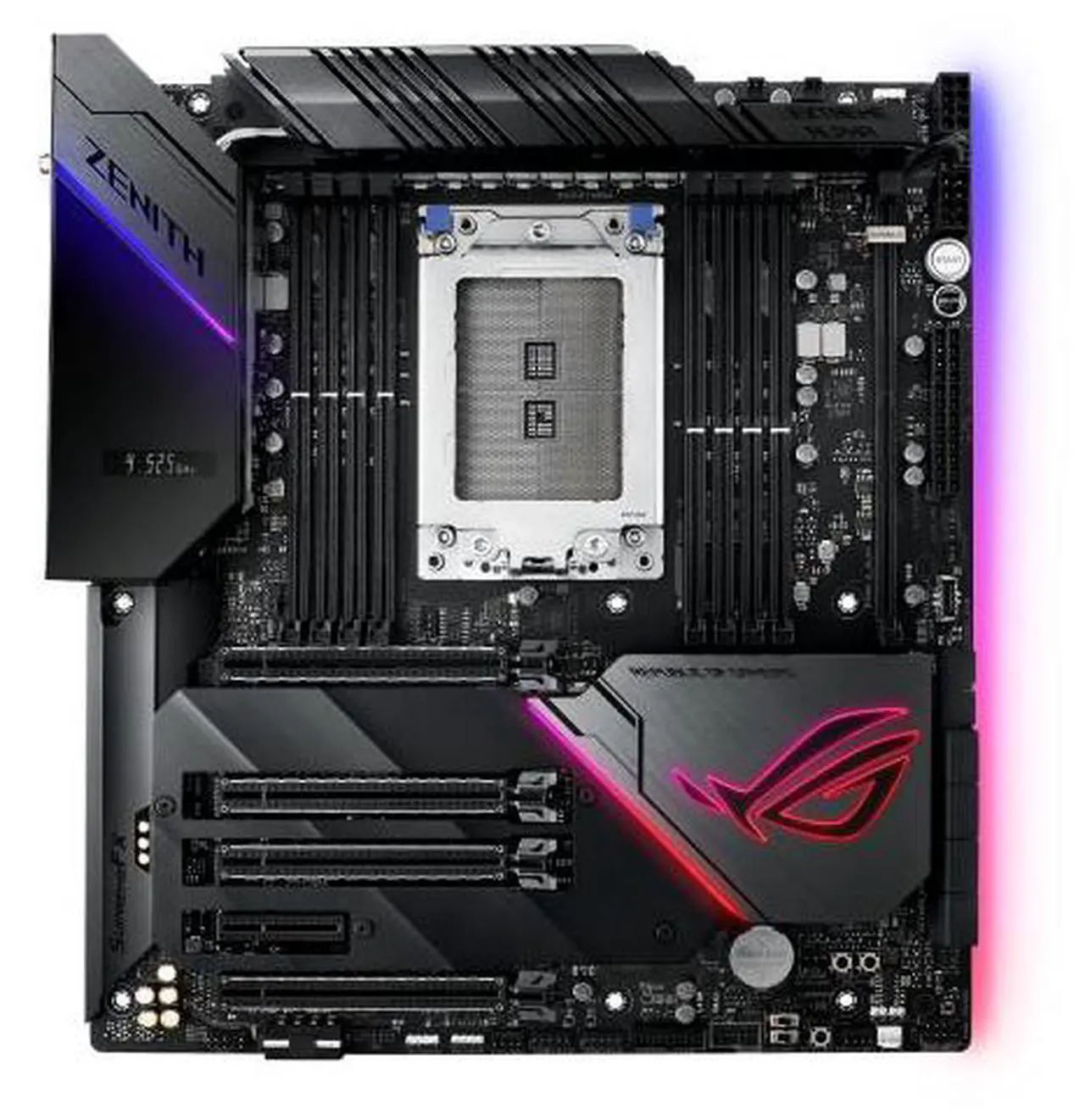 Main image of ASUS ROG Zenith Extreme Alpha X399 HEDT Gaming Motherboard AMD Threadripper 2 (TR4) EATX DDR4 M.2 10G LAN USB 3.1 Gen2