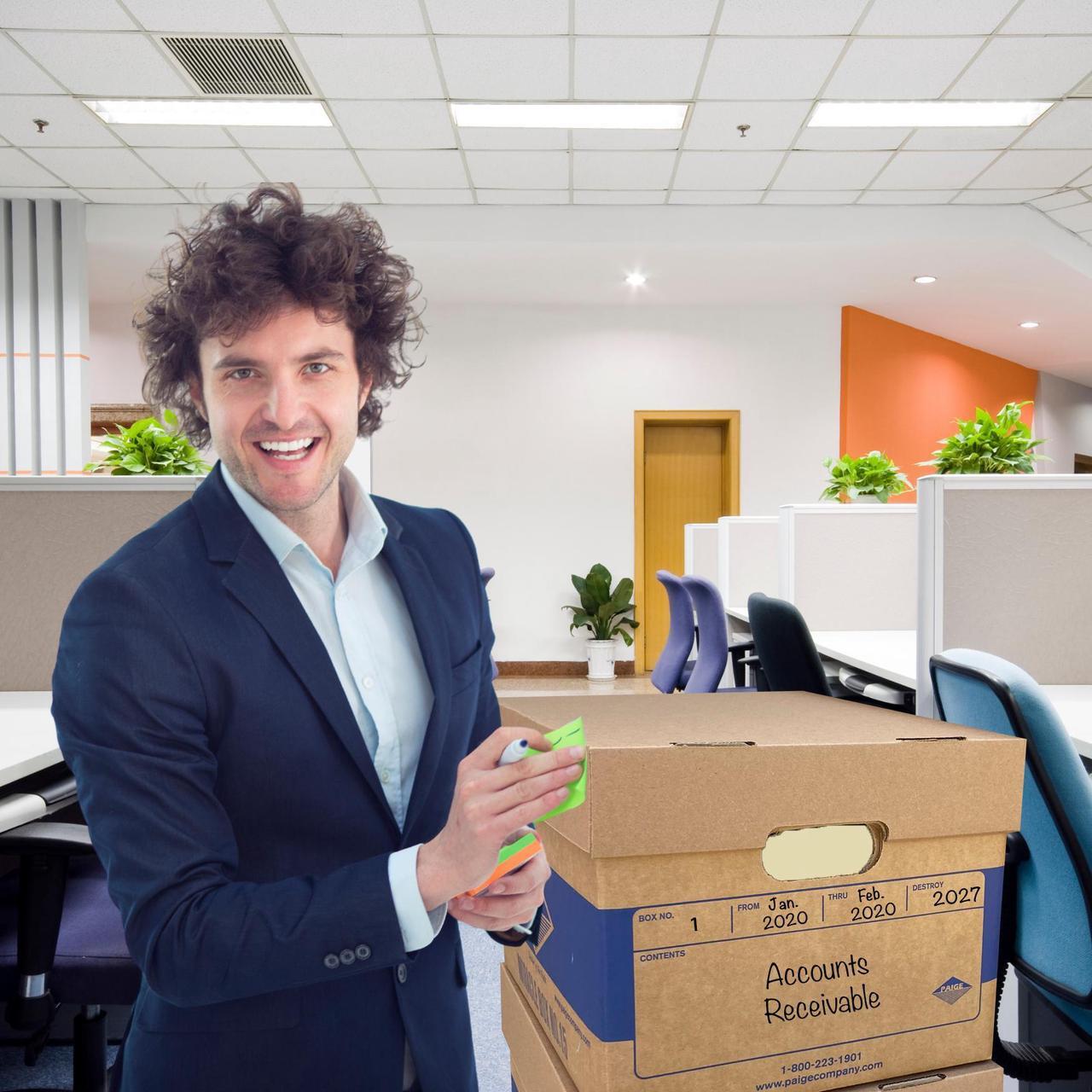 Alt view image 7 of 7 - UBMOVE File Moving Boxes 200# Strength, Small, 15" x 12" x 10" , 4 Pack