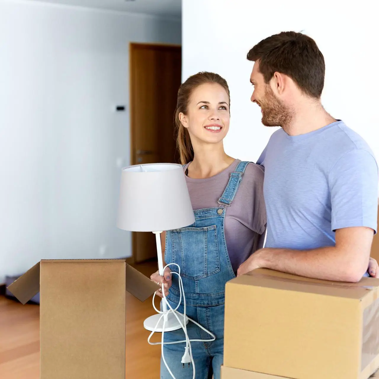 Alt view image 3 of 7 - UBMOVE Tall Lamp Moving Boxes (5 Pack) Lamp Box Size 12" x 12" x 48"