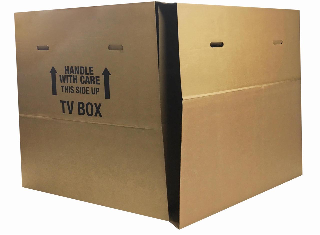 Alt view image 3 of 7 - UBMOVE TV Moving Box Fits Up to 70" (2 Pack)