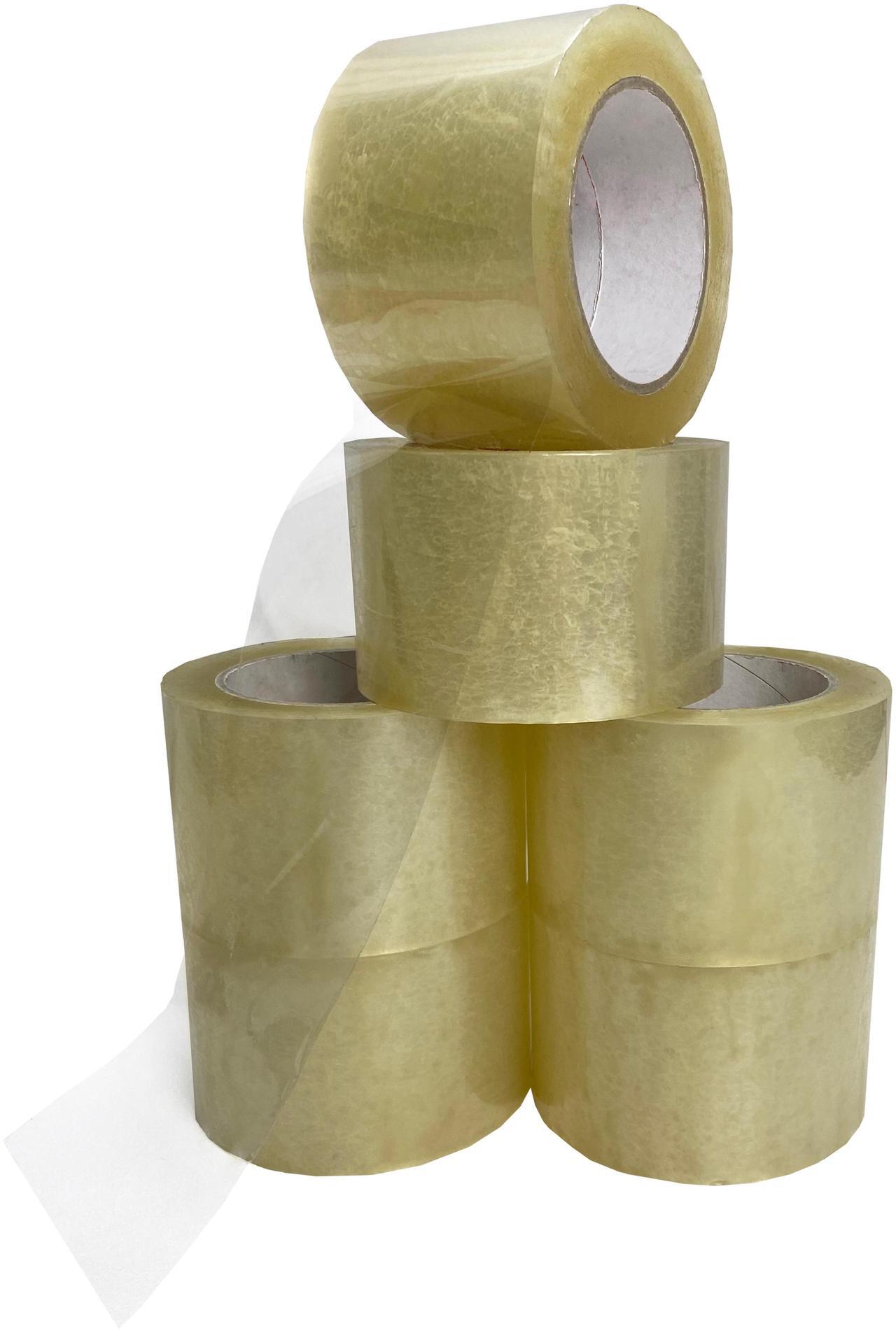 Alt view image 5 of 7 - StarBoxes 3" x 110 Yds, 1.9 Mil, 24 Rls/Cs, Tan Acrylic Tape