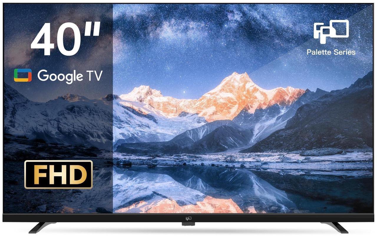 Main image of FPD 40-inch Smart TV, 1080p Google TV with Google Play Built-in Google Cast, HDR 10, Dolby Audio, Voice Remote, Full HD Flat Screen Television (Palette-Series, CG40-P3, 2024)