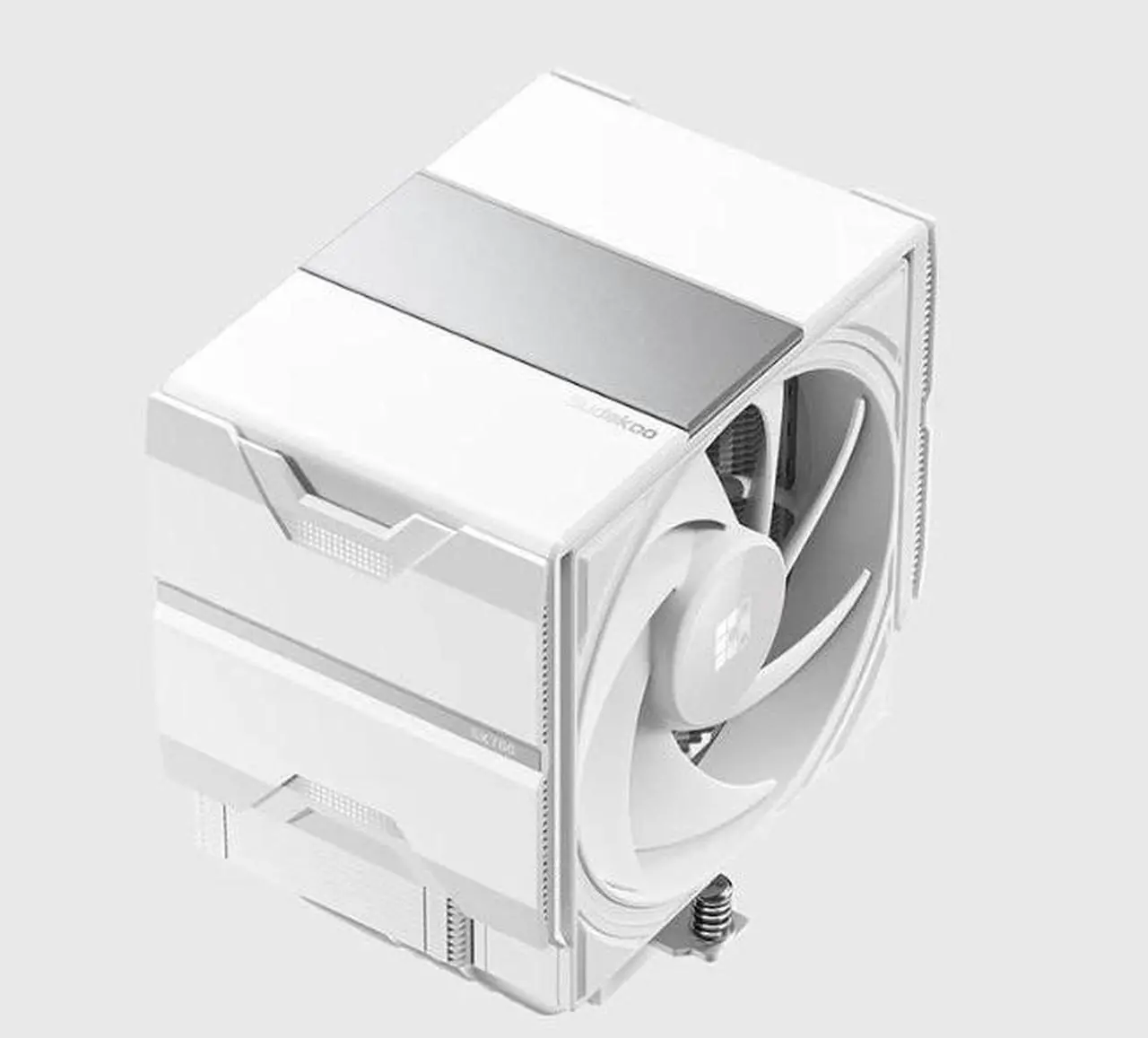 Main image of Sudokoo SK700 White AM5-Designated CPU Air Cooler, Single Tower, 7 Heatpipes, TDP 220W, Full RAM Freedom, L-Rail Lock Mount, M-Winding Tech Fan, White