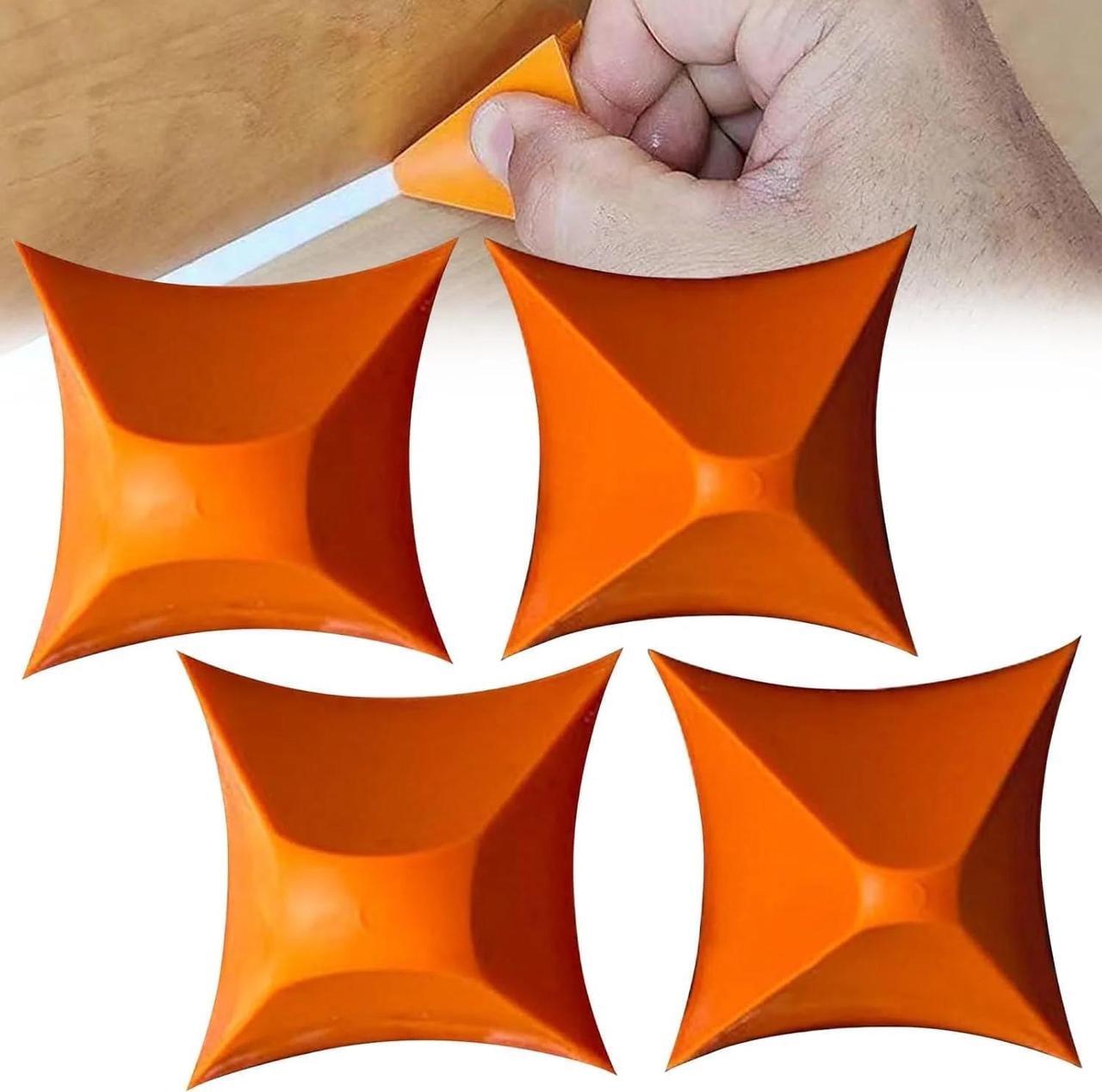 Main image of JFEYV 4PCS Silicone Caulking Guide Tool,Caulk Applicator, Silicone Seam Tool, Caulking Finger Tool, Sealant Finishing Tool, Silicone Applicator Effective Sealing Tools For Kitchen, Bathroom, Joint