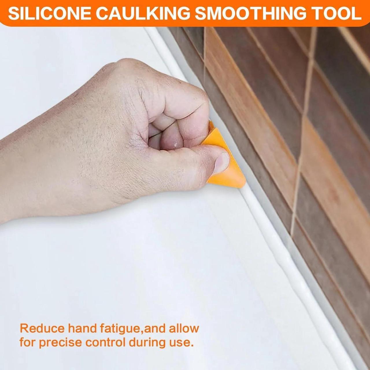 Alt view image 6 of 6 - JFEYV 4PCS Silicone Caulking Guide Tool,Caulk Applicator, Silicone Seam Tool, Caulking Finger Tool, Sealant Finishing Tool, Silicone Applicator Effective Sealing Tools For Kitchen, Bathroom, Joint