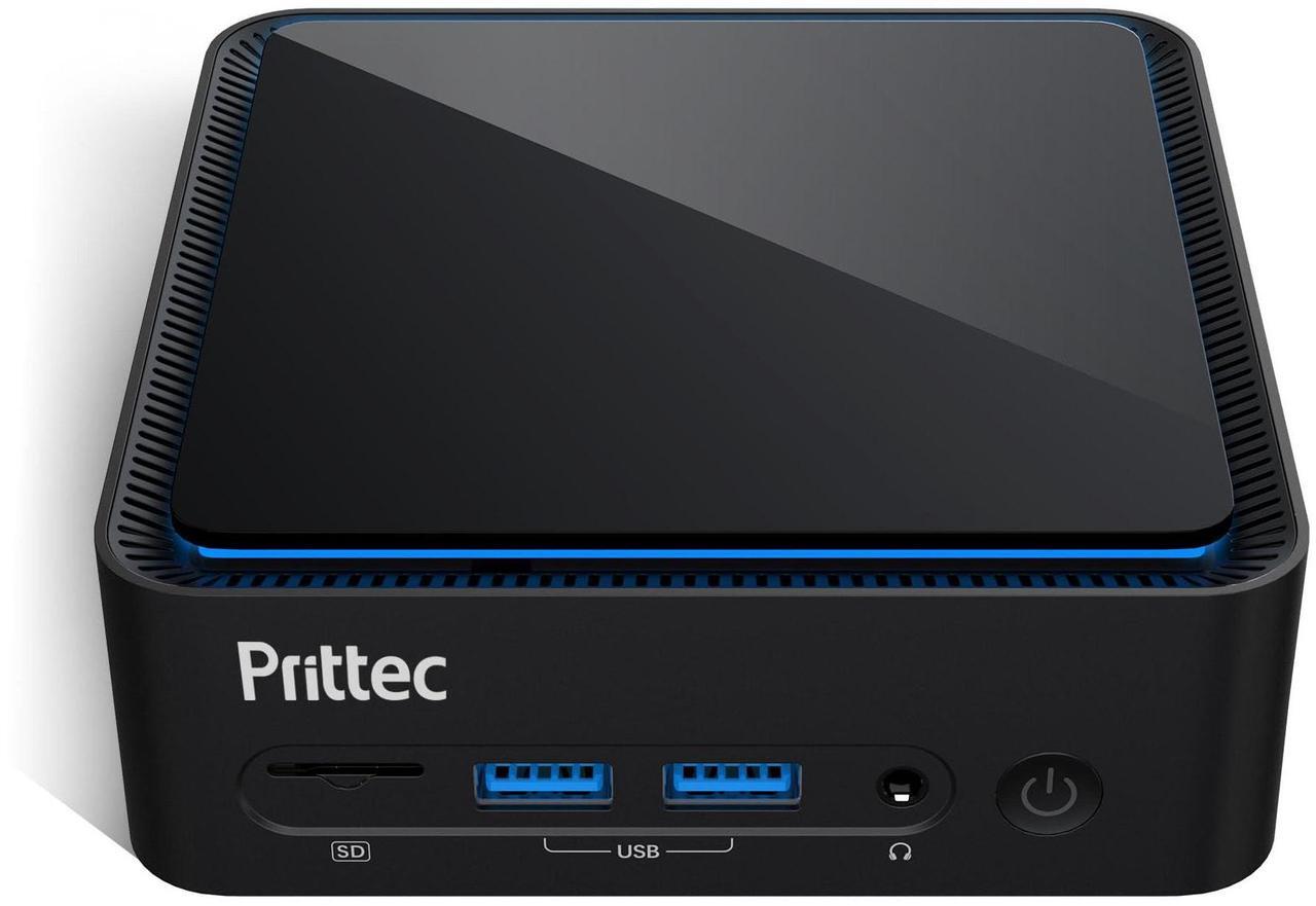 Main image of Prittec F8 Mini PC, Intel 13th Gen i5-13420H, 16GB DDR4, 512GB M.2 SSD, Support 8K, 4 Display, HDMI x 2, USB3.2 Gen 2 x 4, Type-C x 2, WiFi6/BT5.2, 2.5GB LAN x 1, OS