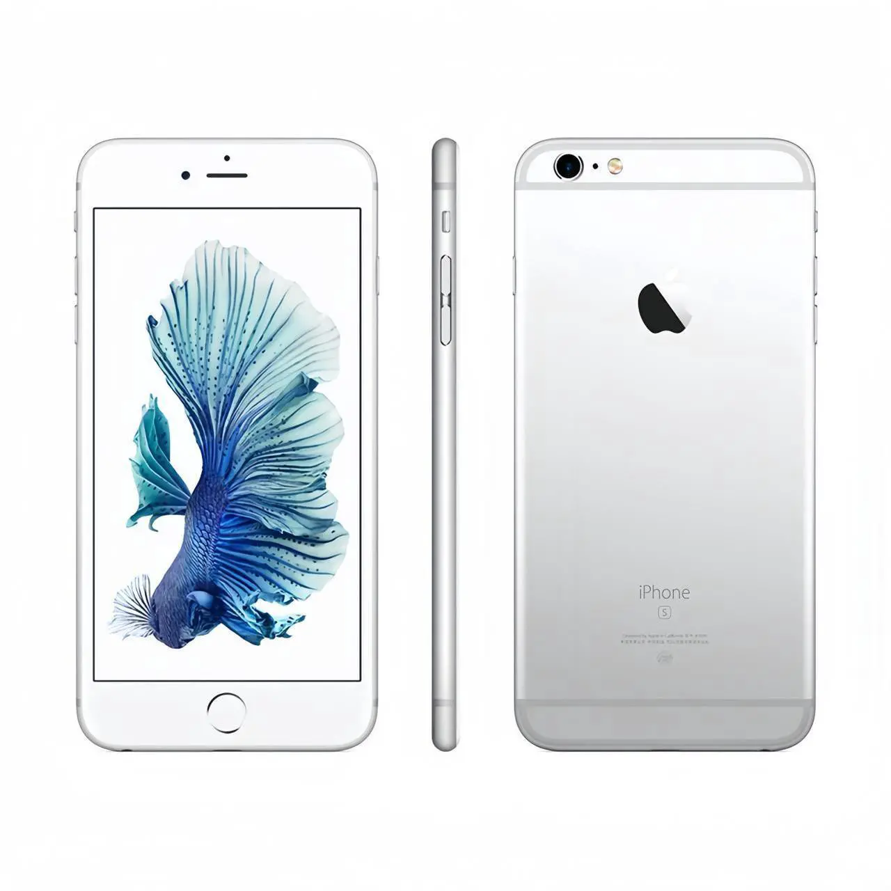 Alt view image 2 of 4 - Apple iPhone 6s Plus 128GB Verizon + Network Unlocked 4G LTE Smartphone - Silver