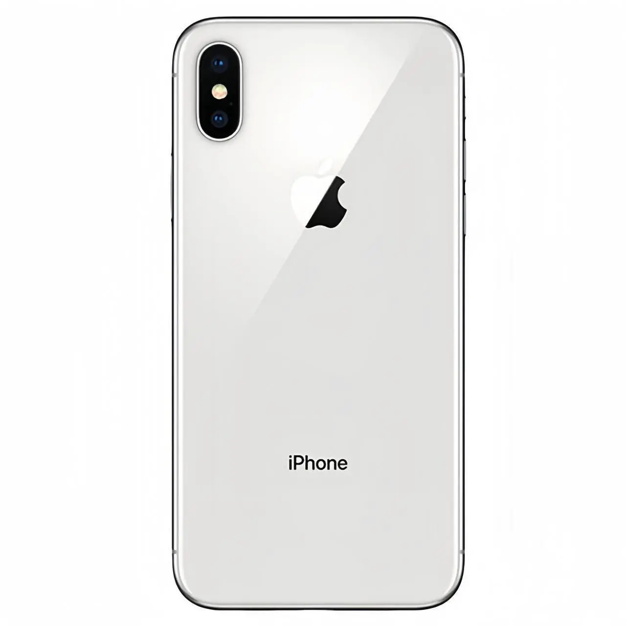 Alt view image 2 of 5 - Apple iPhone X 64GB Silver Network Unlocked Smartphone-Grade A