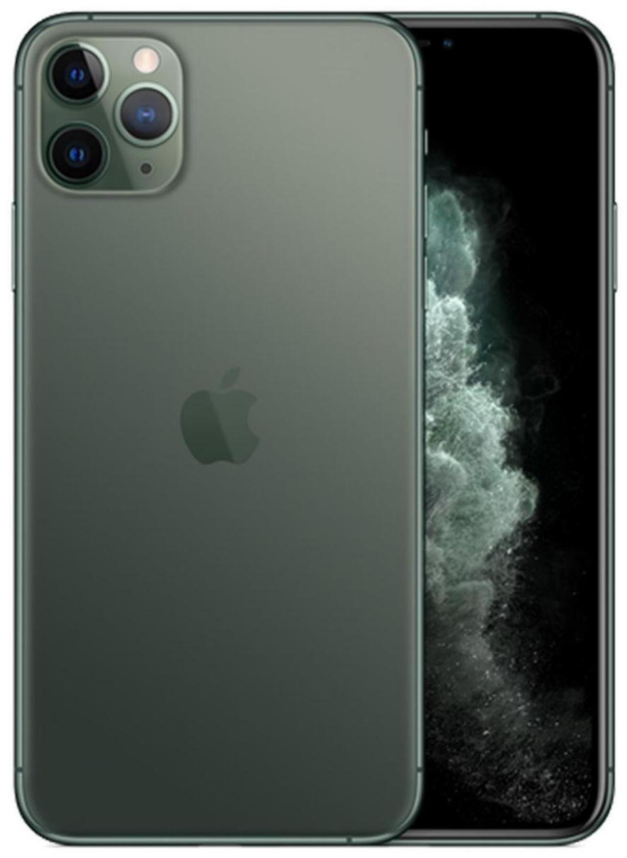Main image of Apple iPhone 11 Pro Max 256GB Fully Unlocked - Midnight Green(Grade A)