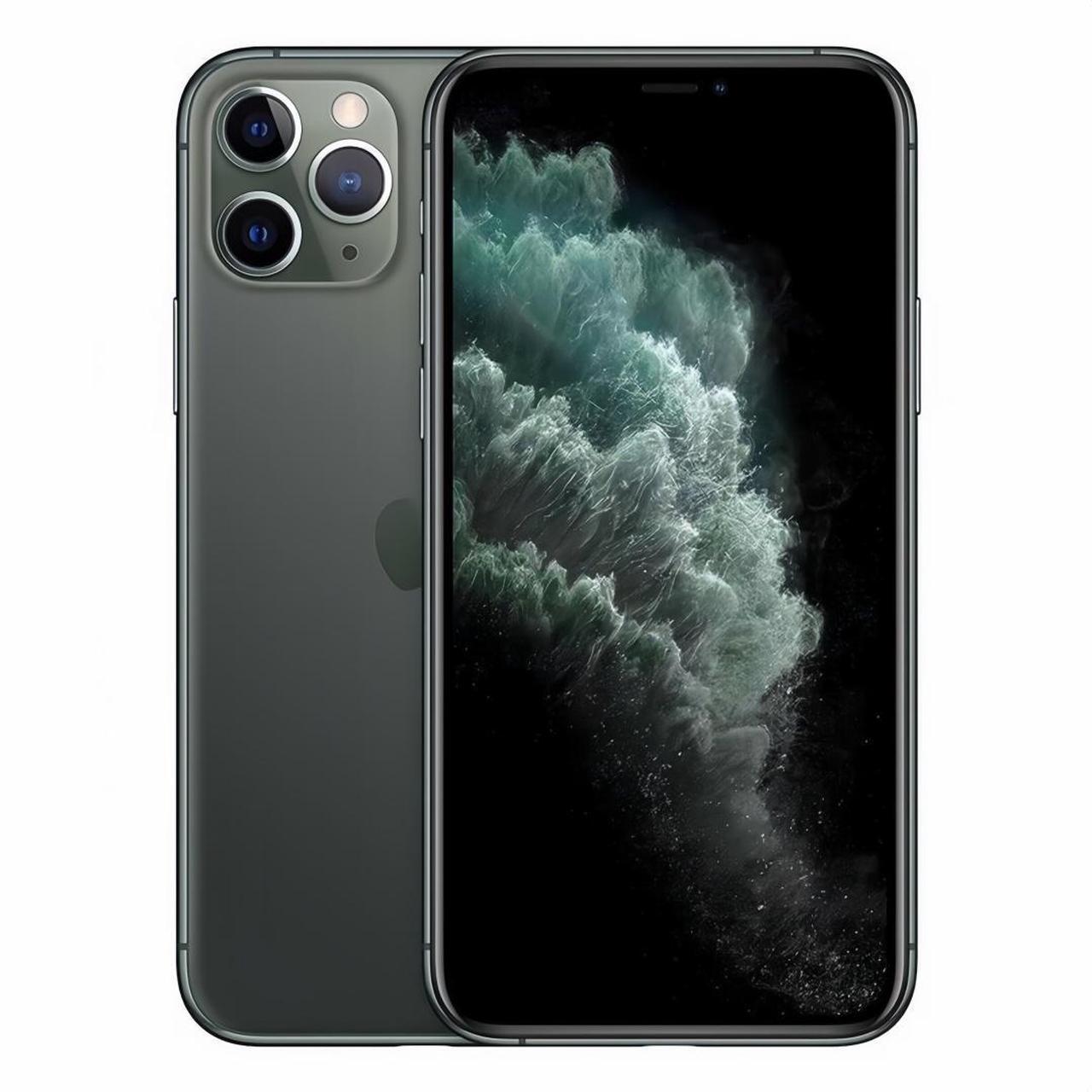 Alt view image 3 of 4 - Apple iPhone 11 Pro Max 256GB Fully Unlocked - Midnight Green(Grade A)