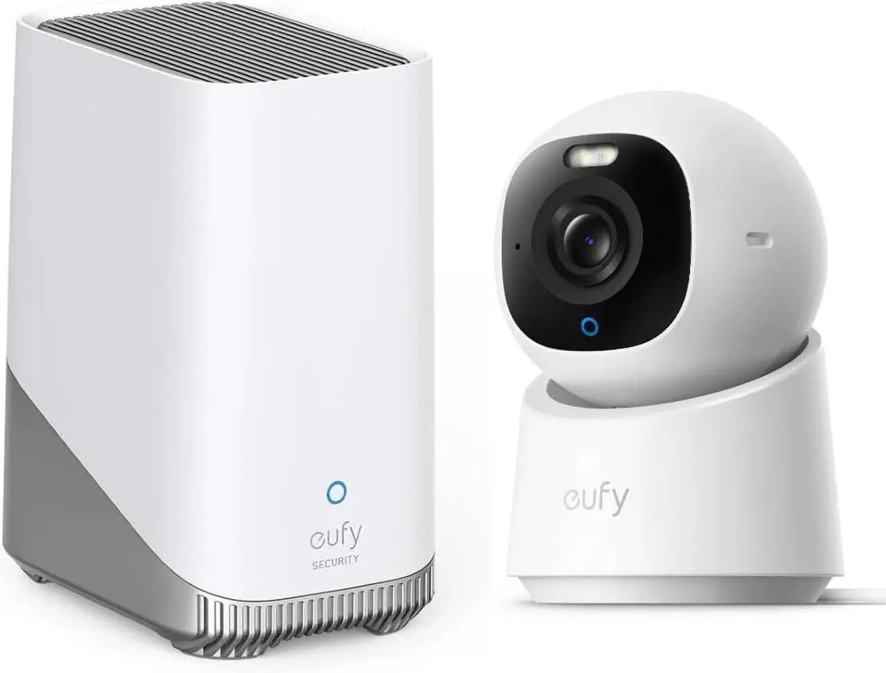 Main image of eufy Security HomeBase S380 (HomeBase 3),eufy Edge Security Center + Indoor Cam E30, Latest Generation, 4K UHD Security Camera, 360 Pan-Tilt