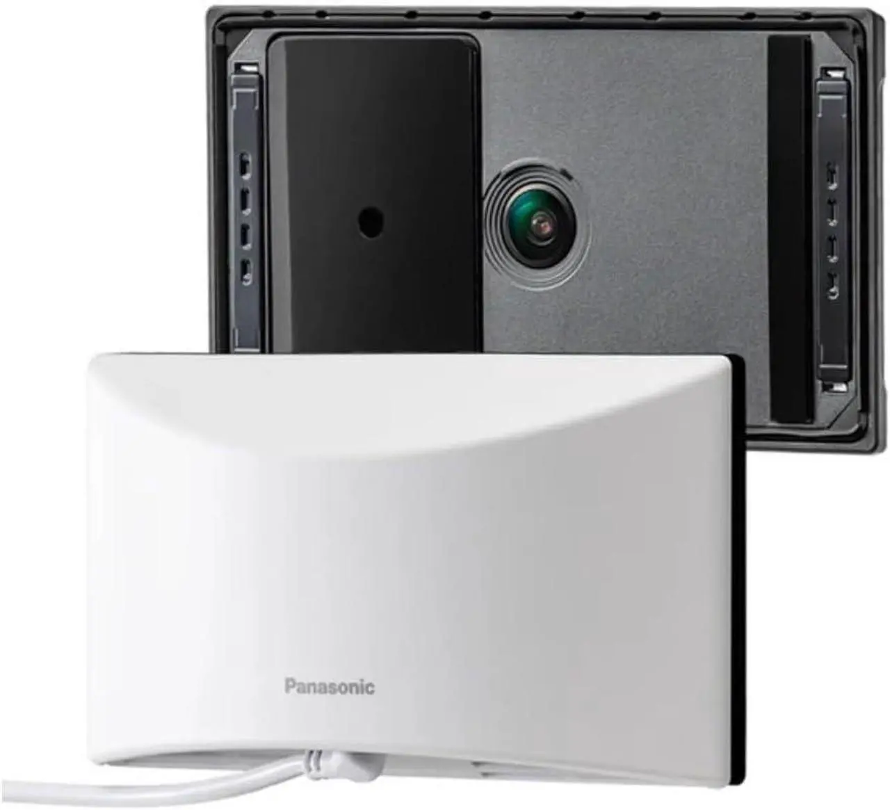 Main image of Panasonic HomeHawk Window Home Monitoring Camera for Outdoor Monitoring, Mounts to Inside Window, Color Night Vision, Wide Angle, 24/7 Full HD Recording, Person Detection, Alexa Compatible KX-HNC500