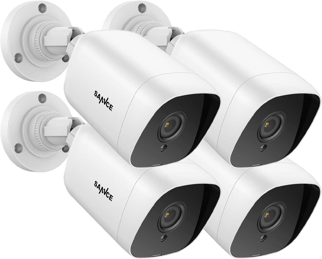 Main image of SANNCE 8CH Full 1080P Security Camera System CCTV Camera Night Vision Surveillance Cameras, IP66 Weatherproof, QR Code Scan and Remote Access