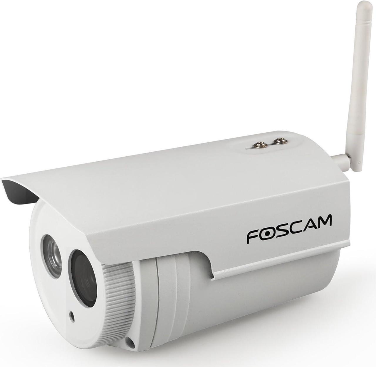 Alt view image 3 of 7 - Foscam HD 720P Outdoor WiFi Security Camera  Weatherproof IP66 Bullet / 1MP IP Wireless Surveillance Camera System with iOS/Android App, Night Vision up to 65ft, and More (FI9803P)