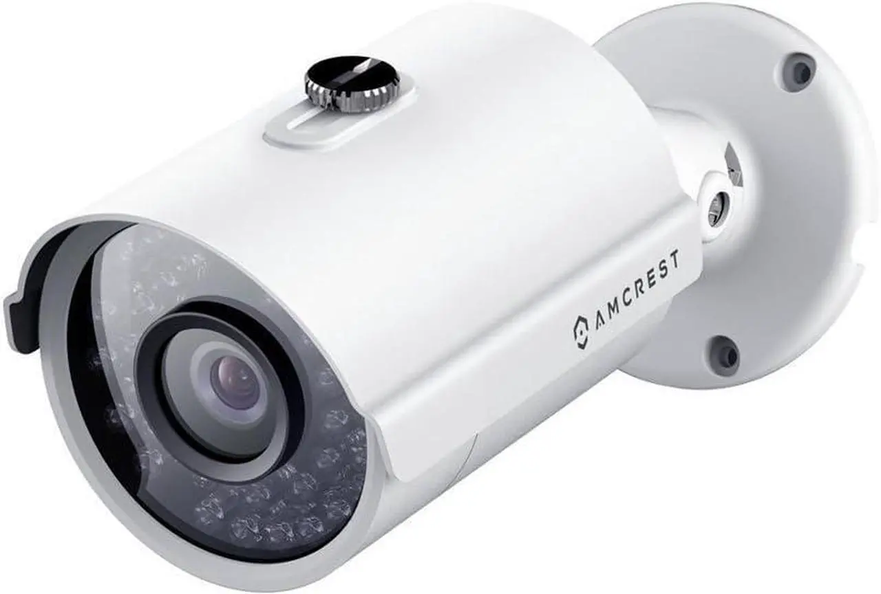 Alt view image 4 of 7 - Amcrest ProHD 720P 8CH Video Security System - Eight 1.0-Megapixel (1280TVL) Outdoor IP67 Bullet Cameras, 2TB HDD, Night Vision, Remote Smartphone Access, White Mid (AMDV7208M-8B-W)