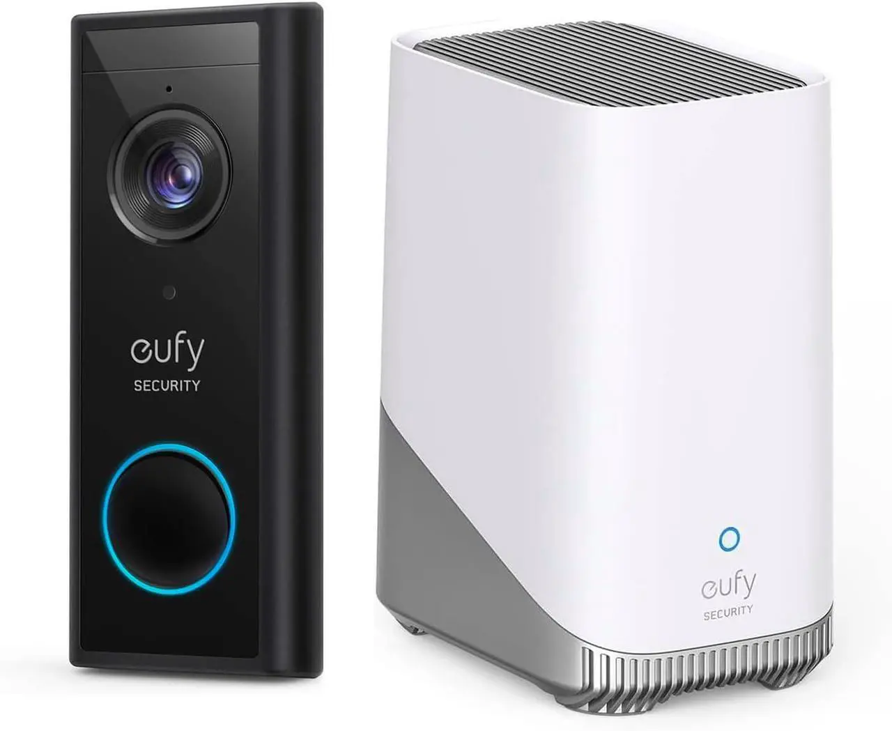 Main image of eufy Security, Wireless Video Doorbell S220 Add-on with 2K Resolution and eufy Security HomeBase S380 (HomeBase 3)
