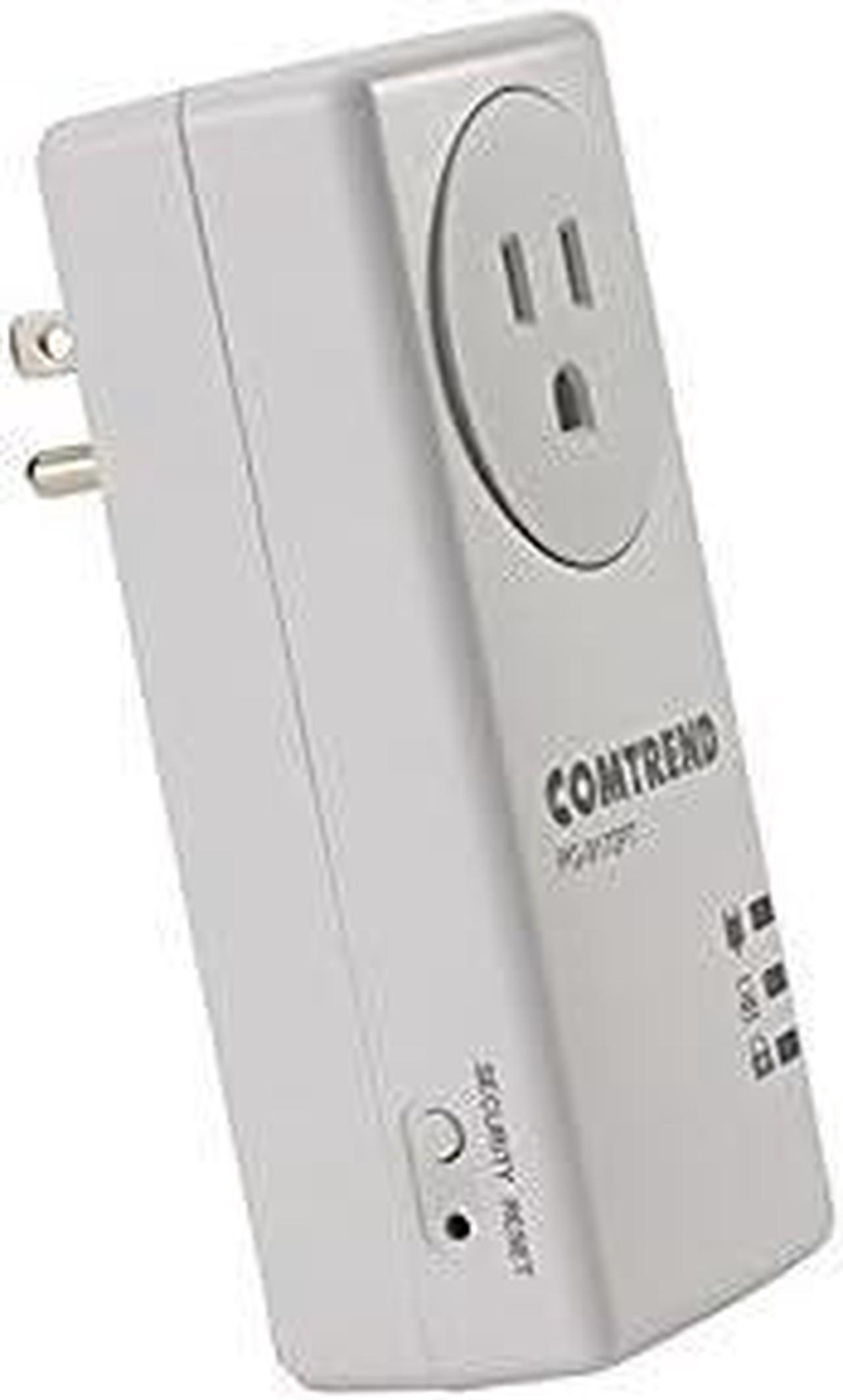 Alt view image 4 of 7 - Comtrend G.hn Powerline Ethernet Adapter with Pass-Through Outlet - High-Speed Wired Connection for Streaming & Gaming, Creates Stable Network, Supports Up to 16 Devices  1200 Mbps, PG-9172PT-KIT