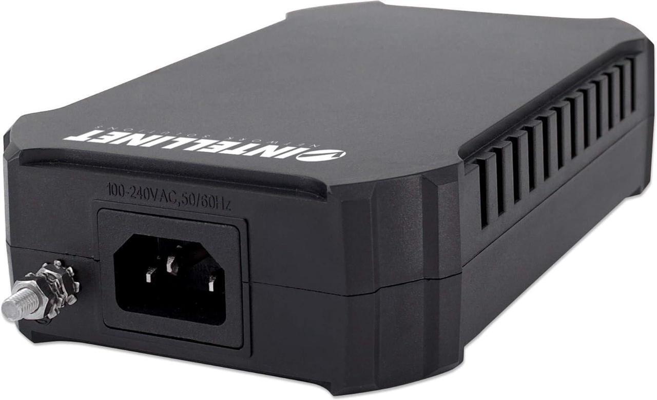 Alt view image 4 of 6 - Intellinet Network Solutions Gigabit Ultra PoE Injector One 95 W Port for Ultra PoE Powered Device up to 328 ft. (100 m), Plastic Housing