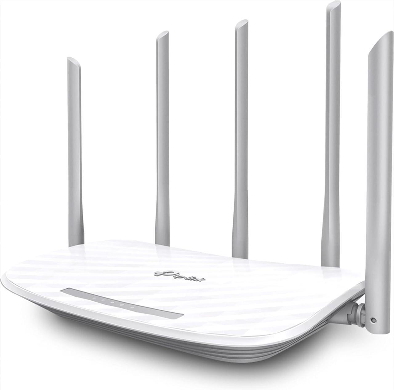 Alt view image 2 of 3 - TP-Link Archer C60 Ac1350 Wireless Dual Band Router (White)