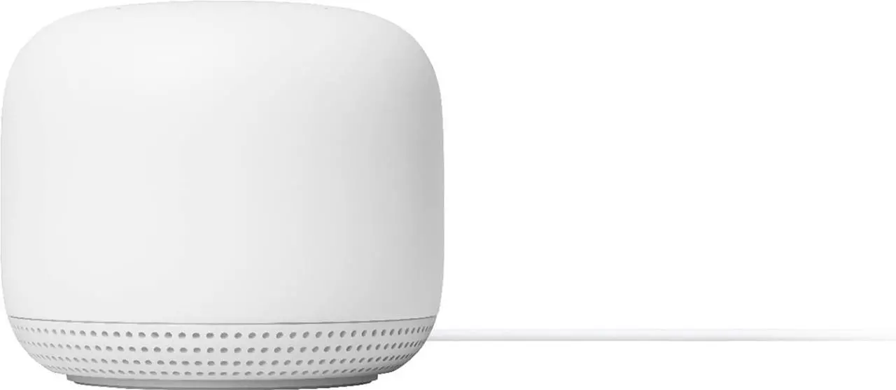 Alt view image 3 of 7 - Google Nest WiFi Access Point Non-Retail Packaging - Connect to AC2200 Mesh Wi-Fi 2nd Gen (2-Pack, Snow)