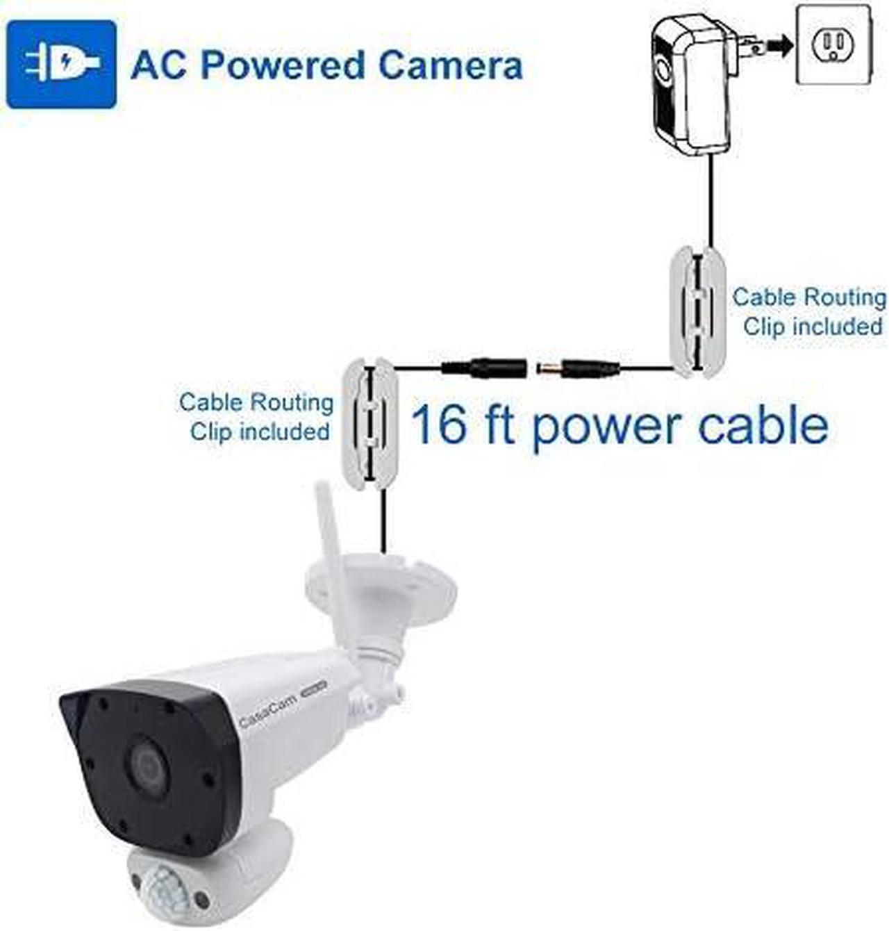 Alt view image 4 of 6 - Gadpiparty VS2004 8-CH Wireless NVR | 4 1296p (2K) Full HD Cameras | Indoor-Outdoor, Dual PIR and VMD Sensors, AC Powered, Free APP, 1TB HDD Installed