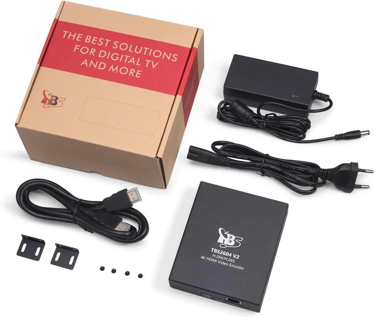 Alt view image 5 of 5 - Gadpiparty HD 4K HDMI Encoder, TBS2604v2 UHD H.264/H.265 Video Encoder Support HTTP HLS(m3u8) RTSP UDP RTMP RTMPS SRT Protocol for IPTV with Web UI Control