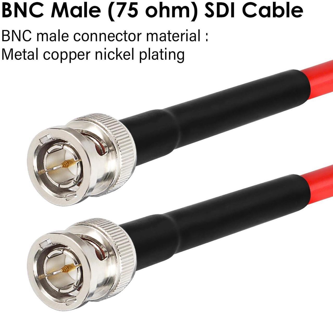 Alt view image 2 of 6 - Gadpiparty XRDS -RF SDI Cable 150FT, BNC Digital Video Cable 75 Ohm RG59 BNC Male Cables for 4K 1080P 3G/6G HD SDI Camera Monitor Recorder